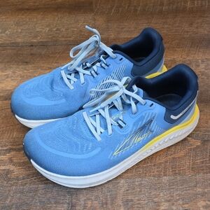 Altra Navy and Yellow Running Shoes